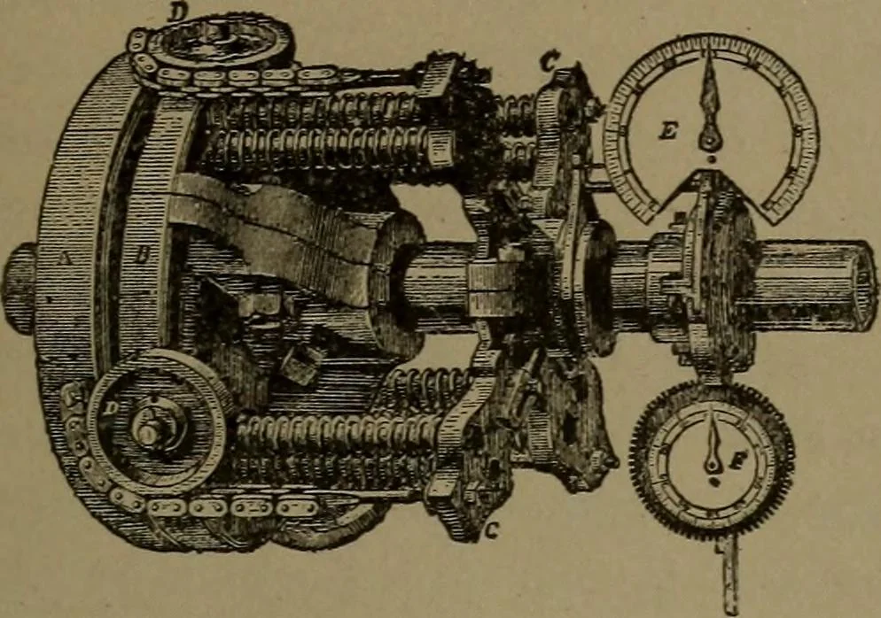 An illustration from Mechanical movements, powers and devices, 1907, leaf 60
