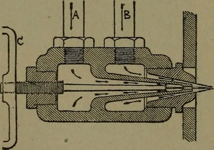 An illustration from Mechanical movements, powers and devices, 1907, leaf 77