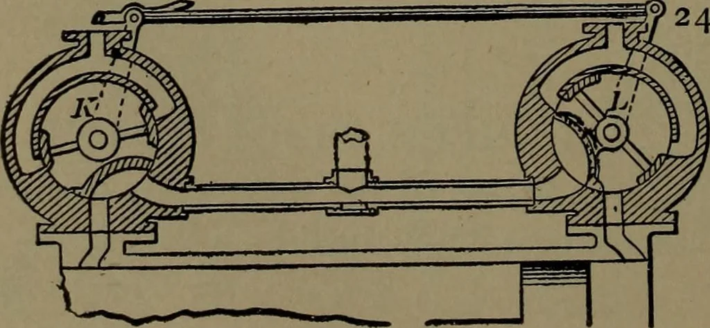 An illustration from Mechanical movements, powers and devices, 1907, leaf 83