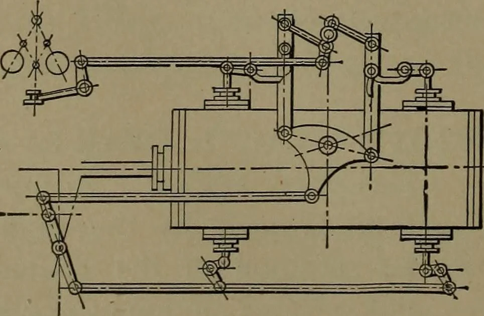 An illustration from Mechanical movements, powers and devices, 1907, leaf 87