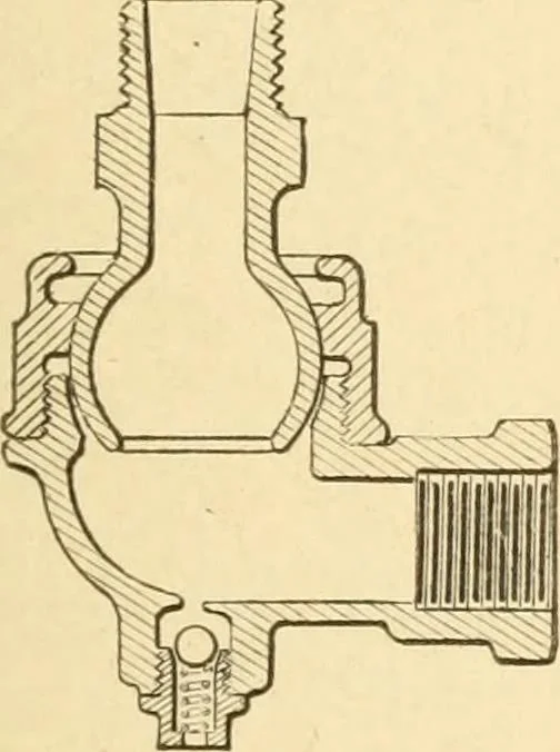 An illustration from Mechanical movements, powers and devices; a treatise describing mechanical movements and devices used in constructive and operative machinery and the mechanical arts, being practically a mechanical dictionary, commencing with a rudimentary description of the early known mechanical powers and detailing the various motions, appliances and inventions used in the mechanical arts to the present time, including a chapter on straight line movements, by Gardner D. Hiscox, 1914, leaf 124