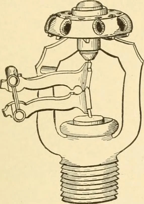 An illustration from Mechanical movements, powers and devices; a treatise describing mechanical movements and devices used in constructive and operative machinery and the mechanical arts, being practically a mechanical dictionary, commencing with a rudimentary description of the early known mechanical powers and detailing the various motions, appliances and inventions used in the mechanical arts to the present time, including a chapter on straight line movements, by Gardner D. Hiscox, 1914, leaf 174