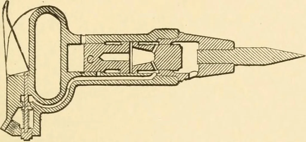 An illustration from Mechanical movements, powers and devices; a treatise describing mechanical movements and devices used in constructive and operative machinery and the mechanical arts, being practically a mechanical dictionary, commencing with a rudimentary description of the early known mechanical powers and detailing the various motions, appliances and inventions used in the mechanical arts to the present time, including a chapter on straight line movements, by Gardner D. Hiscox, 1914, leaf 192