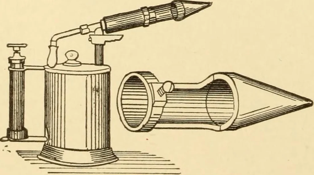 An illustration from Mechanical movements, powers and devices; a treatise describing mechanical movements and devices used in constructive and operative machinery and the mechanical arts, being practically a mechanical dictionary, commencing with a rudimentary description of the early known mechanical powers and detailing the various motions, appliances and inventions used in the mechanical arts to the present time, including a chapter on straight line movements, by Gardner D. Hiscox, 1914, leaf 195
