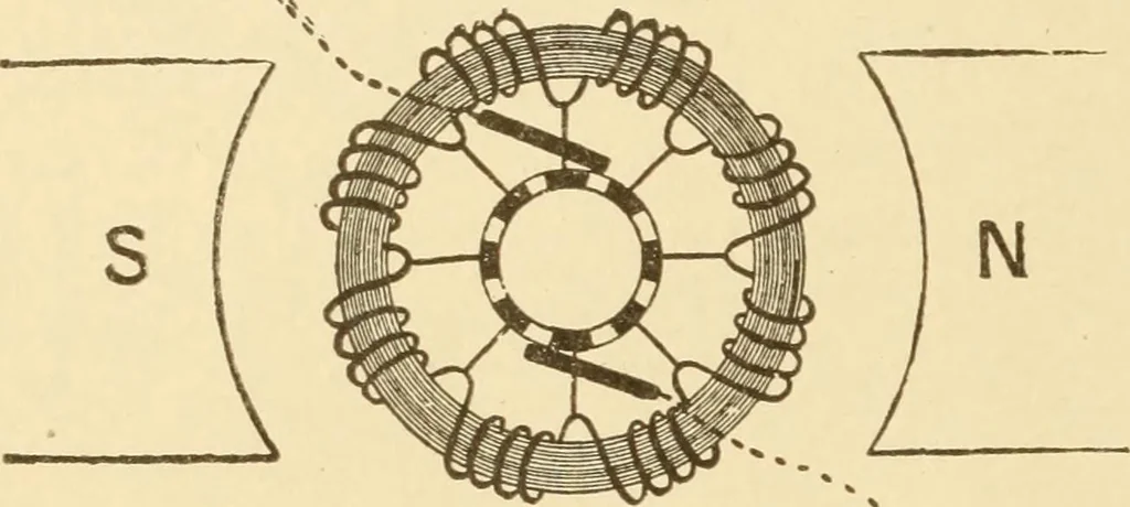 An illustration from Mechanical movements, powers and devices; a treatise describing mechanical movements and devices used in constructive and operative machinery and the mechanical arts, being practically a mechanical dictionary, commencing with a rudimentary description of the early known mechanical powers and detailing the various motions, appliances and inventions used in the mechanical arts to the present time, including a chapter on straight line movements, by Gardner D. Hiscox, 1914, leaf 201