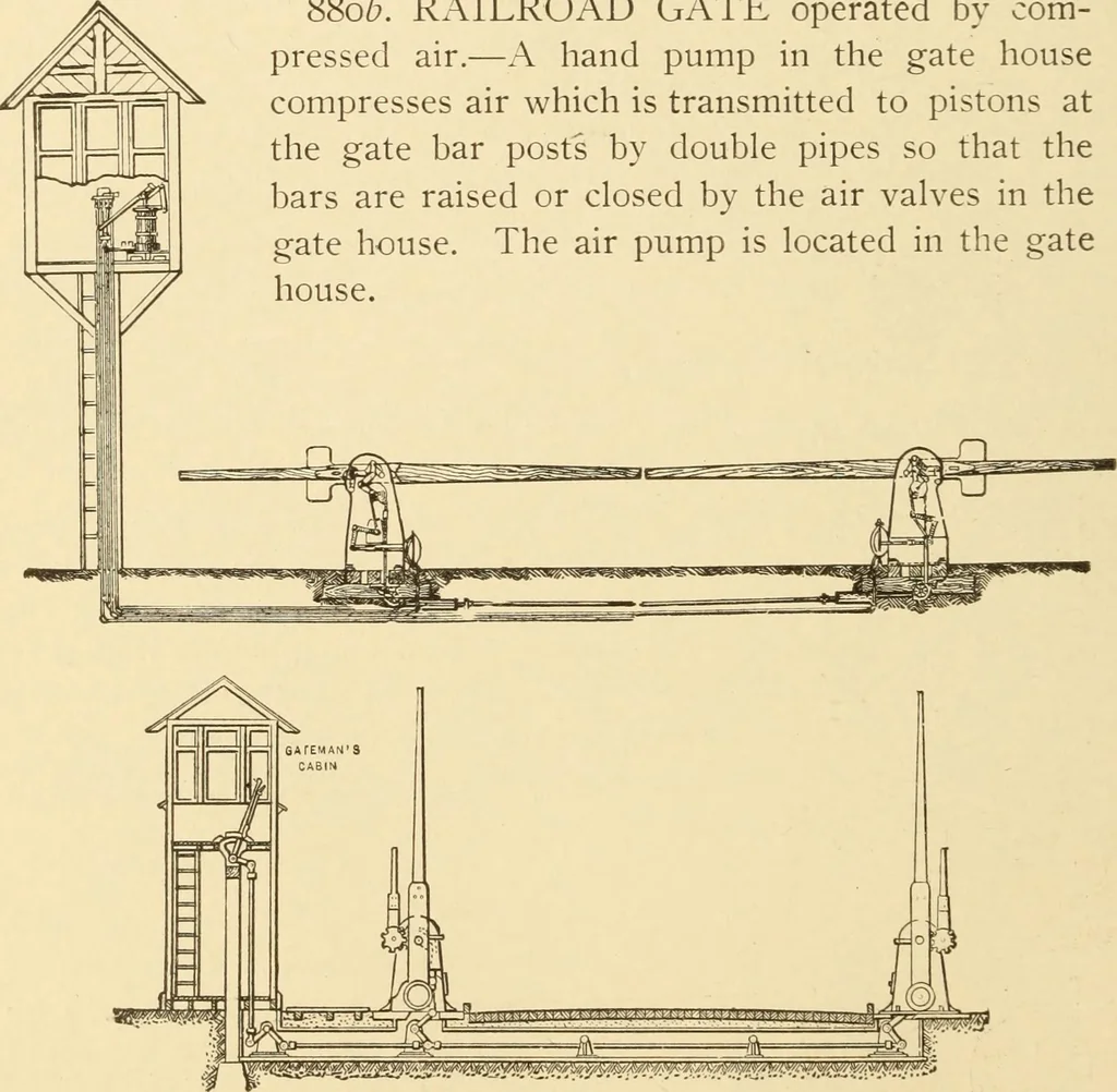 An illustration from Mechanical movements, powers and devices; a treatise describing mechanical movements and devices used in constructive and operative machinery and the mechanical arts, being practically a mechanical dictionary, commencing with a rudimentary description of the early known mechanical powers and detailing the various motions, appliances and inventions used in the mechanical arts to the present time, including a chapter on straight line movements, by Gardner D. Hiscox, 1914, leaf 237