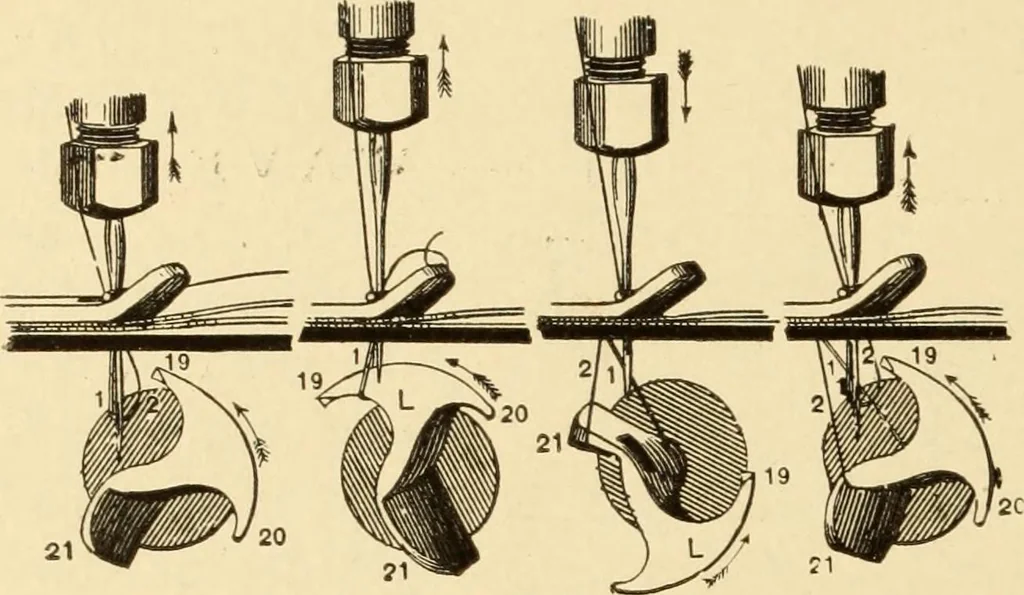 An illustration from Mechanical movements, powers and devices; a treatise describing mechanical movements and devices used in constructive and operative machinery and the mechanical arts, being practically a mechanical dictionary, commencing with a rudimentary description of the early known mechanical powers and detailing the various motions, appliances and inventions used in the mechanical arts to the present time, including a chapter on straight line movements, by Gardner D. Hiscox, 1914, leaf 293