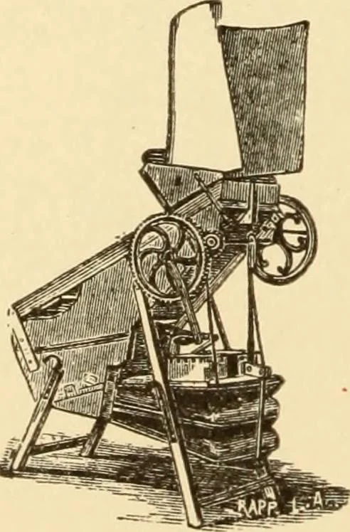 An illustration from Mechanical movements, powers and devices; a treatise describing mechanical movements and devices used in constructive and operative machinery and the mechanical arts, being practically a mechanical dictionary, commencing with a rudimentary description of the early known mechanical powers and detailing the various motions, appliances and inventions used in the mechanical arts to the present time, including a chapter on straight line movements, by Gardner D. Hiscox, 1914, leaf 317