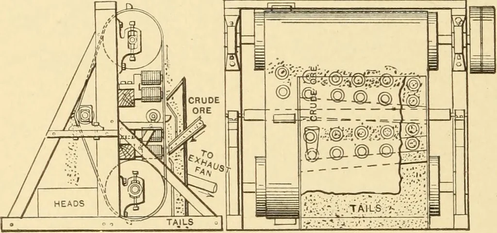 An illustration from Mechanical movements, powers and devices; a treatise describing mechanical movements and devices used in constructive and operative machinery and the mechanical arts, being practically a mechanical dictionary, commencing with a rudimentary description of the early known mechanical powers and detailing the various motions, appliances and inventions used in the mechanical arts to the present time, including a chapter on straight line movements, by Gardner D. Hiscox, 1914, leaf 319