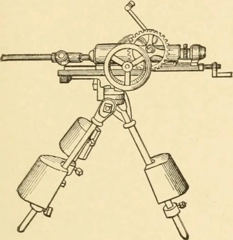 An illustration from Mechanical movements, powers and devices; a treatise describing mechanical movements and devices used in constructive and operative machinery and the mechanical arts, being practically a mechanical dictionary, commencing with a rudimentary description of the early known mechanical powers and detailing the various motions, appliances and inventions used in the mechanical arts to the present time, including a chapter on straight line movements, by Gardner D. Hiscox, 1914, leaf 322