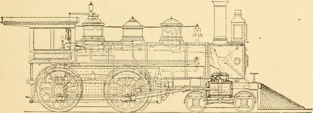 An illustration from Mechanical movements, powers and devices; a treatise describing mechanical movements and devices used in constructive and operative machinery and the mechanical arts, being practically a mechanical dictionary, commencing with a rudimentary description of the early known mechanical powers and detailing the various motions, appliances and inventions used in the mechanical arts to the present time, including a chapter on straight line movements, by Gardner D. Hiscox, 1914, leaf 398