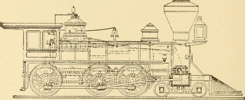 An illustration from Mechanical movements, powers and devices; a treatise describing mechanical movements and devices used in constructive and operative machinery and the mechanical arts, being practically a mechanical dictionary, commencing with a rudimentary description of the early known mechanical powers and detailing the various motions, appliances and inventions used in the mechanical arts to the present time, including a chapter on straight line movements, by Gardner D. Hiscox, 1914, leaf 399