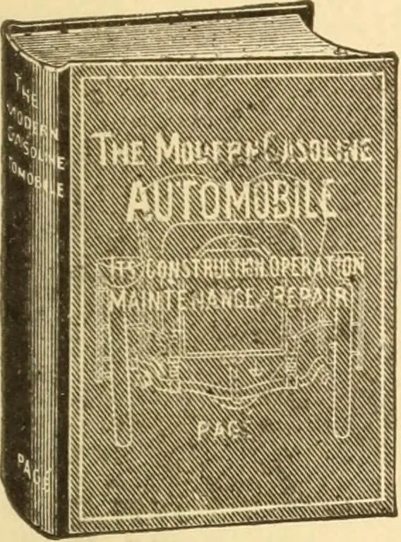 An illustration from Mechanical movements, powers and devices; a treatise describing mechanical movements and devices used in constructive and operative machinery and the mechanical arts, being practically a mechanical dictionary, commencing with a rudimentary description of the early known mechanical powers and detailing the various motions, appliances and inventions used in the mechanical arts to the present time, including a chapter on straight line movements, by Gardner D. Hiscox, 1914, leaf 424
