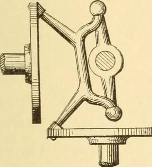 An illustration from Mechanical movements, powers and devices; a treatise describing mechanical movements and devices used in constructive and operative machinery and the mechanical arts, being practically a mechanical dictionary, commencing with a rudimentary description of the early known mechanical powers and detailing the various motions, appliances and inventions used in the mechanical arts to the present time, including a chapter on straight line movements, by Gardner D. Hiscox, 1914, leaf 56