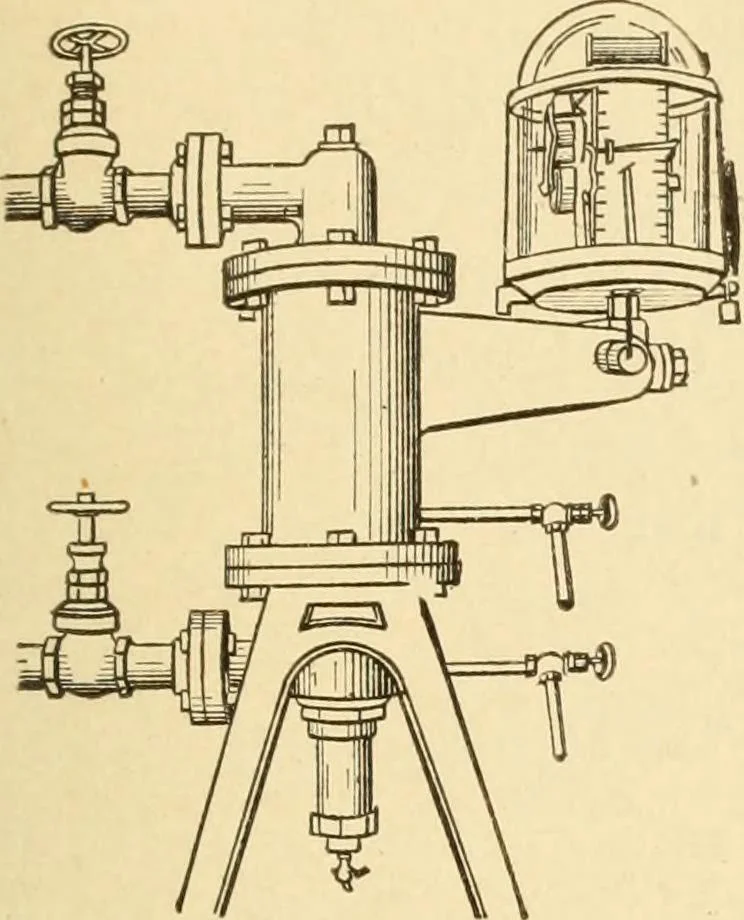 An illustration from Mechanical movements, powers and devices; a treatise describing mechanical movements and devices used in constructive and operative machinery and the mechanical arts, being practically a mechanical dictionary, commencing with a rudimentary description of the early known mechanical powers and detailing the various motions, appliances and inventions used in the mechanical arts to the present time, including a chapter on straight line movements, by Gardner D. Hiscox, 1914, leaf 66