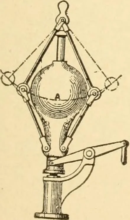 An illustration from Mechanical movements, powers and devices; a treatise describing mechanical movements and devices used in constructive and operative machinery and the mechanical arts, being practically a mechanical dictionary, commencing with a rudimentary description of the early known mechanical powers and detailing the various motions, appliances and inventions used in the mechanical arts to the present time, including a chapter on straight line movements, by Gardner D. Hiscox, 1914, leaf 98