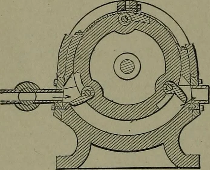 An illustration from Mechanical movements, powers, devices and appliances, 1901, leaf 101