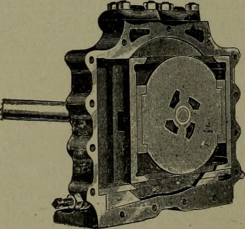 An illustration from Mechanical movements, powers, devices and appliances, 1901, leaf 107