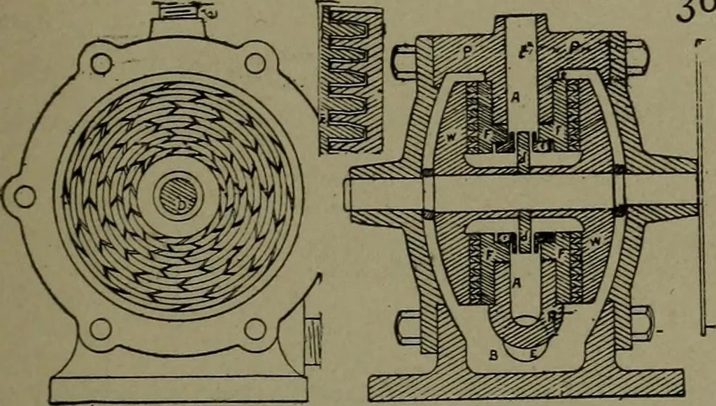 An illustration from Mechanical movements, powers, devices and appliances, 1901, leaf 108