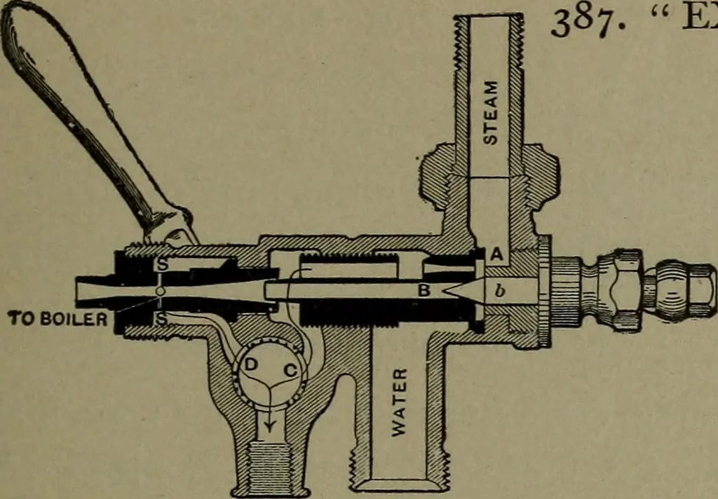 An illustration from Mechanical movements, powers, devices and appliances, 1901, leaf 116