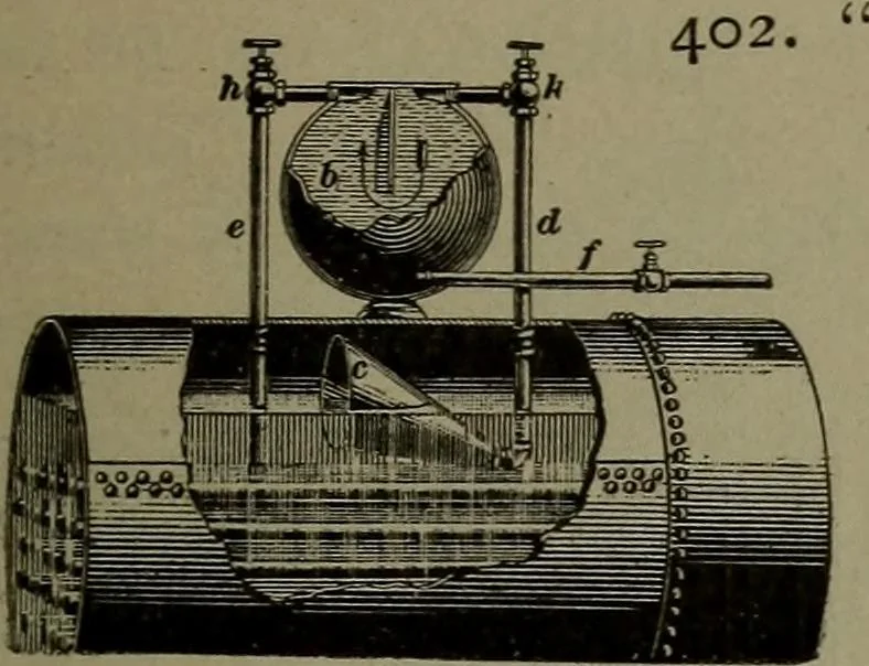 An illustration from Mechanical movements, powers, devices and appliances, 1901, leaf 120