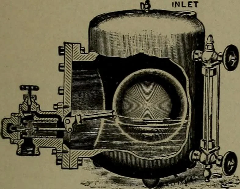 An illustration from Mechanical movements, powers, devices and appliances, 1901, leaf 122