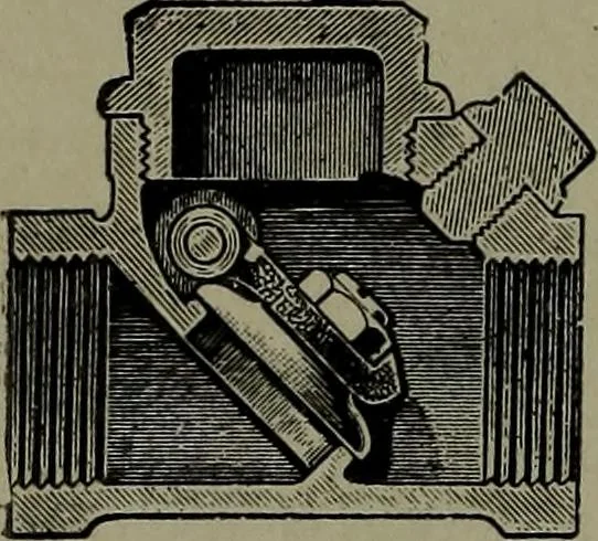 An illustration from Mechanical movements, powers, devices and appliances, 1901, leaf 123