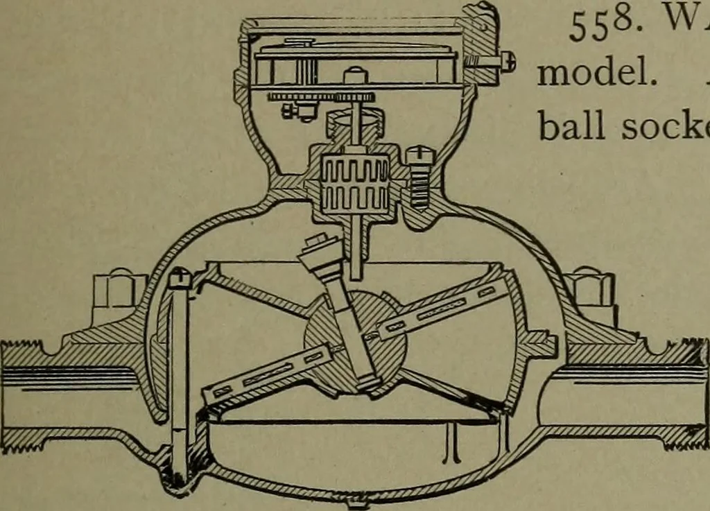 An illustration from Mechanical movements, powers, devices and appliances, 1901, leaf 160