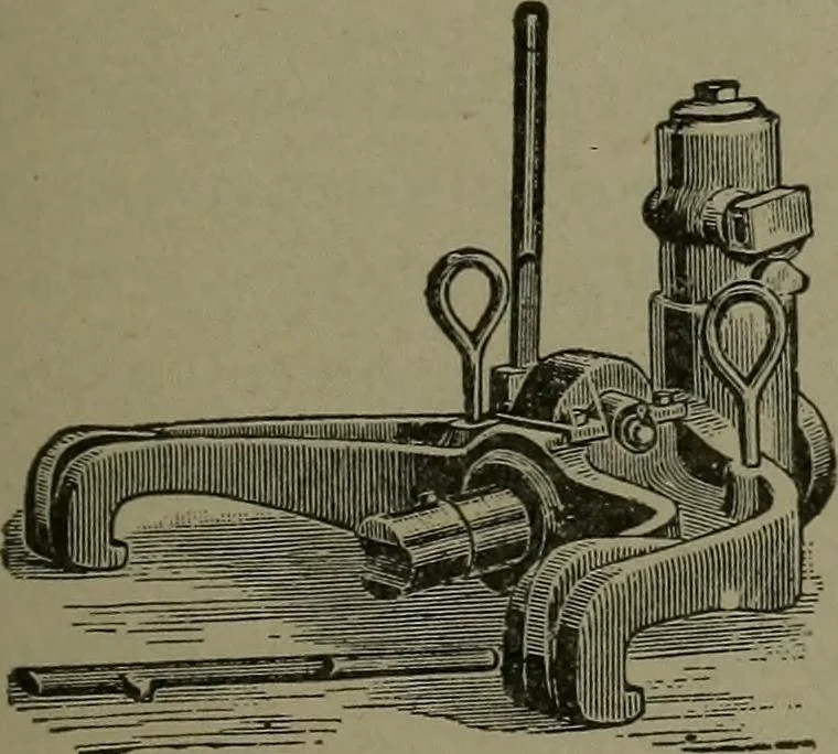 An illustration from Mechanical movements, powers, devices and appliances, 1901, leaf 162