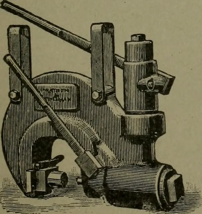 An illustration from Mechanical movements, powers, devices and appliances, 1901, leaf 162