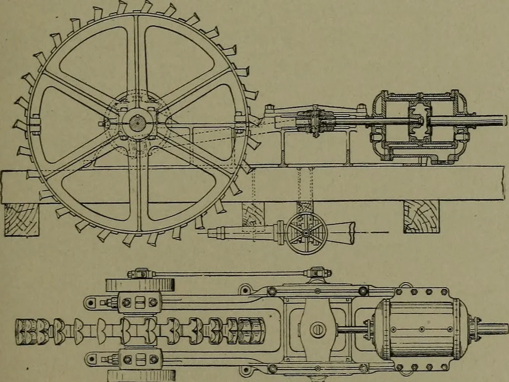 An illustration from Mechanical movements, powers, devices and appliances, 1901, leaf 180