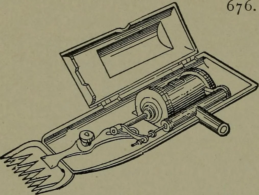 An illustration from Mechanical movements, powers, devices and appliances, 1901, leaf 191