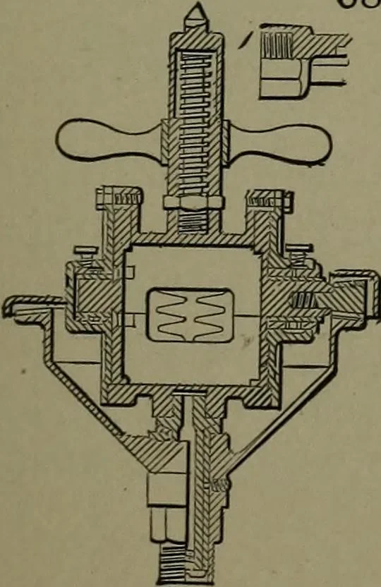 An illustration from Mechanical movements, powers, devices and appliances, 1901, leaf 192