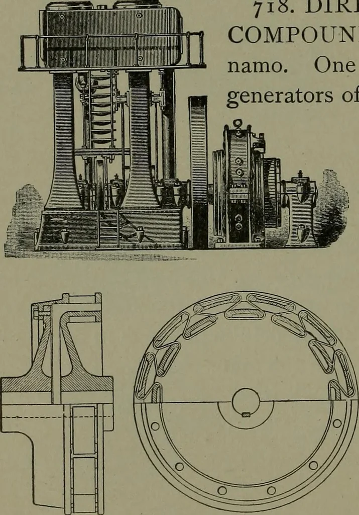 An illustration from Mechanical movements, powers, devices and appliances, 1901, leaf 201
