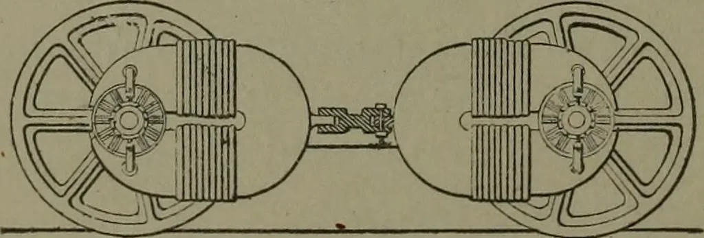 An illustration from Mechanical movements, powers, devices and appliances, 1901, leaf 201