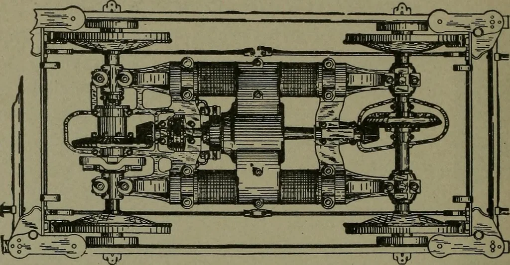 An illustration from Mechanical movements, powers, devices and appliances, 1901, leaf 203