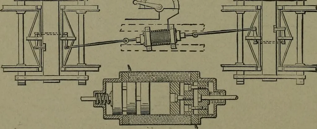 An illustration from Mechanical movements, powers, devices and appliances, 1901, leaf 203