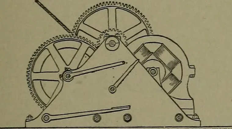 An illustration from Mechanical movements, powers, devices and appliances, 1901, leaf 210