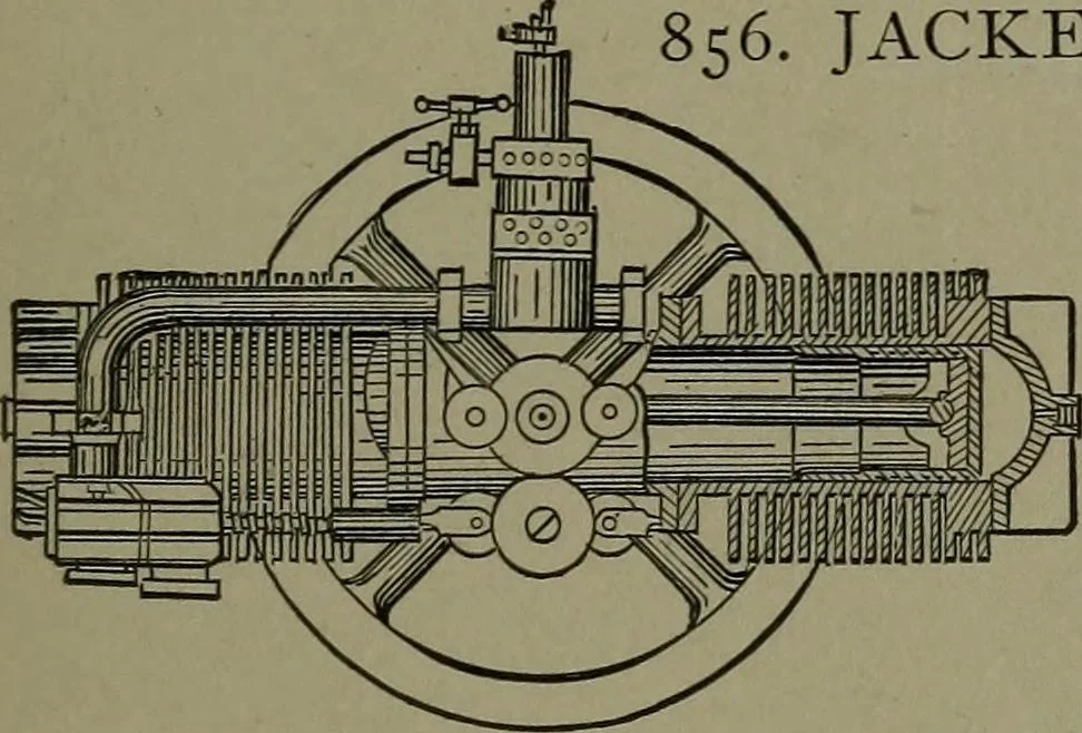 An illustration from Mechanical movements, powers, devices and appliances, 1901, leaf 230