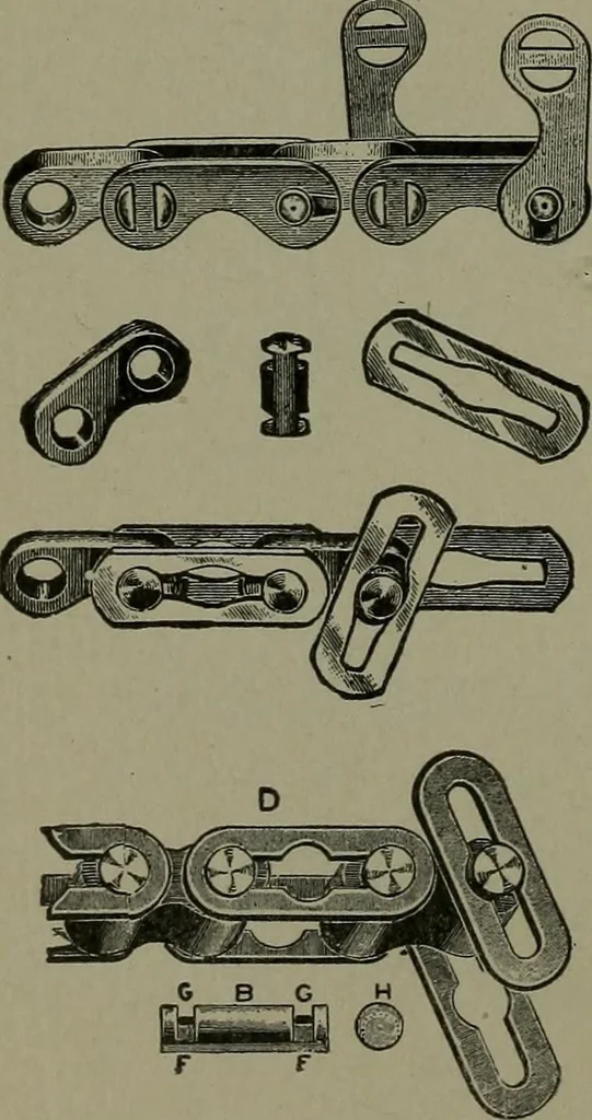 An illustration from Mechanical movements, powers, devices and appliances, 1901, leaf 233