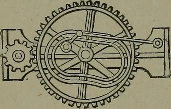 An illustration from Mechanical movements, powers, devices and appliances, 1901, leaf 241