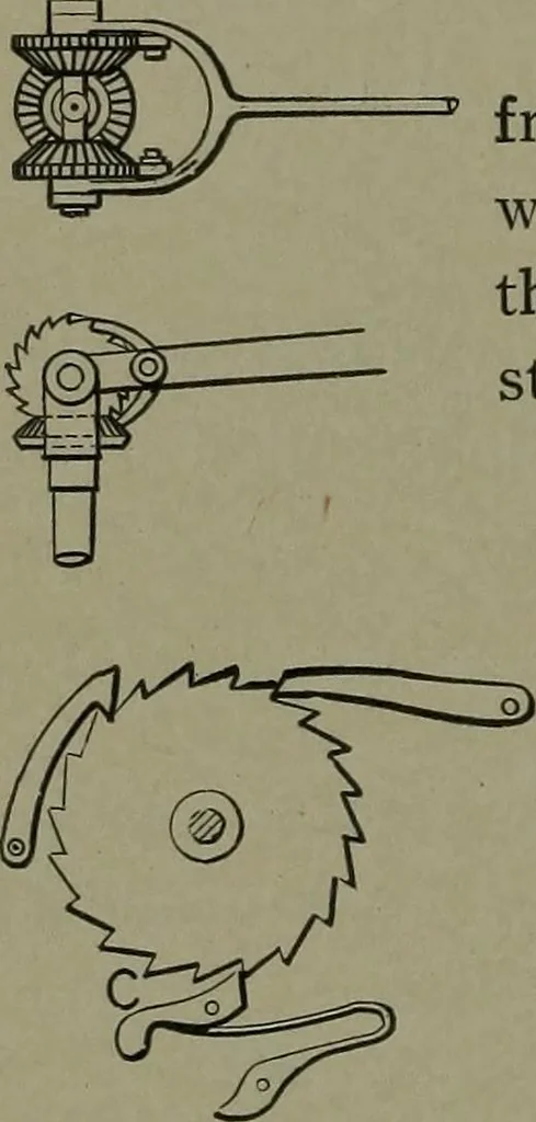 An illustration from Mechanical movements, powers, devices and appliances, 1901, leaf 267