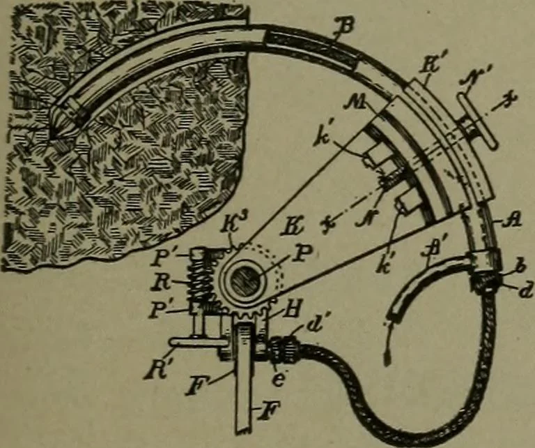 An illustration from Mechanical movements, powers, devices and appliances, 1901, leaf 308