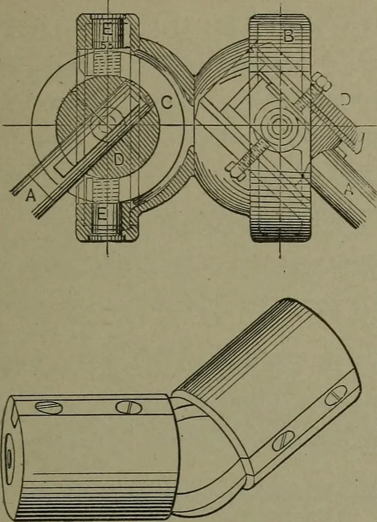 An illustration from Mechanical movements, powers, devices and appliances, 1901, leaf 328