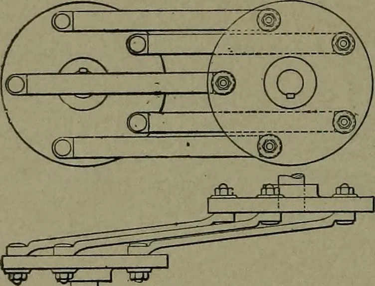 An illustration from Mechanical movements, powers, devices and appliances, 1901, leaf 329