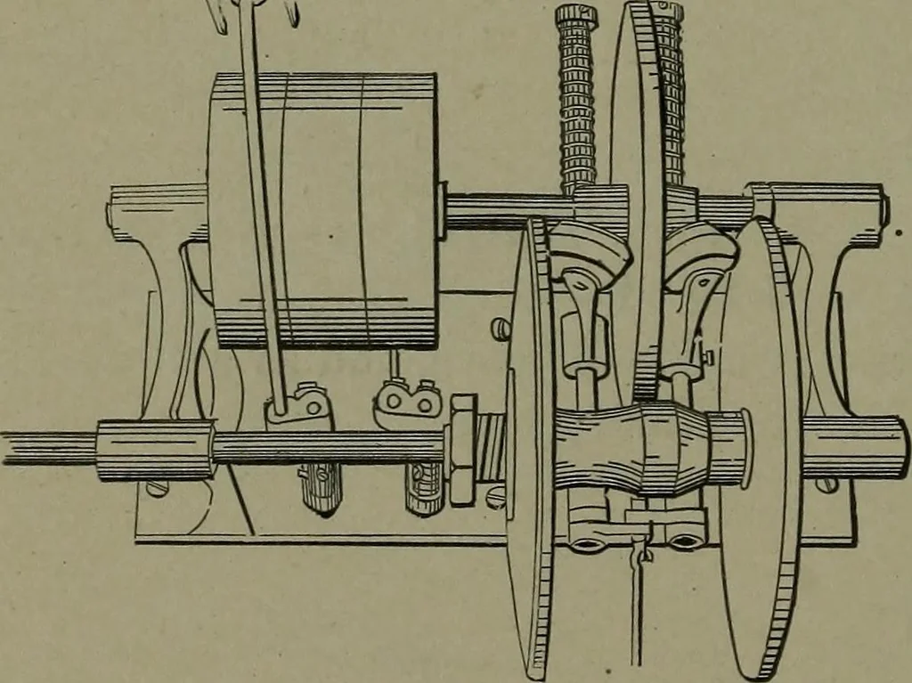 An illustration from Mechanical movements, powers, devices and appliances, 1901, leaf 333