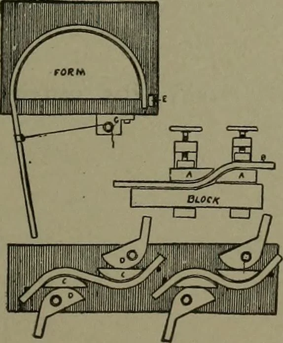 An illustration from Mechanical movements, powers, devices and appliances, 1901, leaf 334