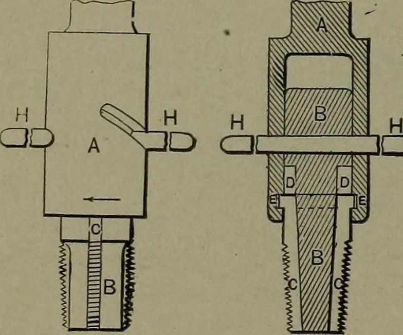 An illustration from Mechanical movements, powers, devices and appliances, 1901, leaf 335