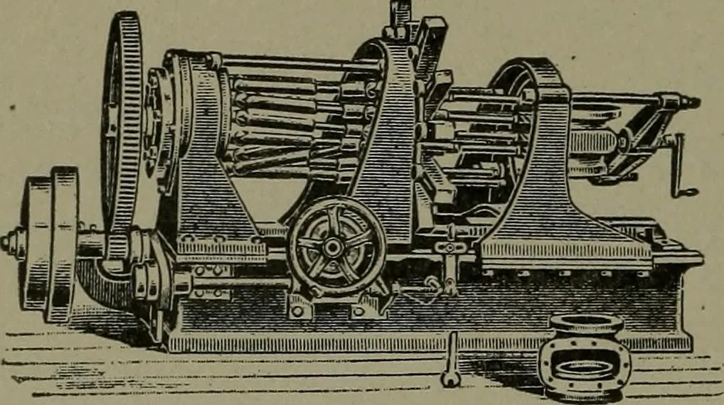 An illustration from Mechanical movements, powers, devices and appliances, 1901, leaf 339