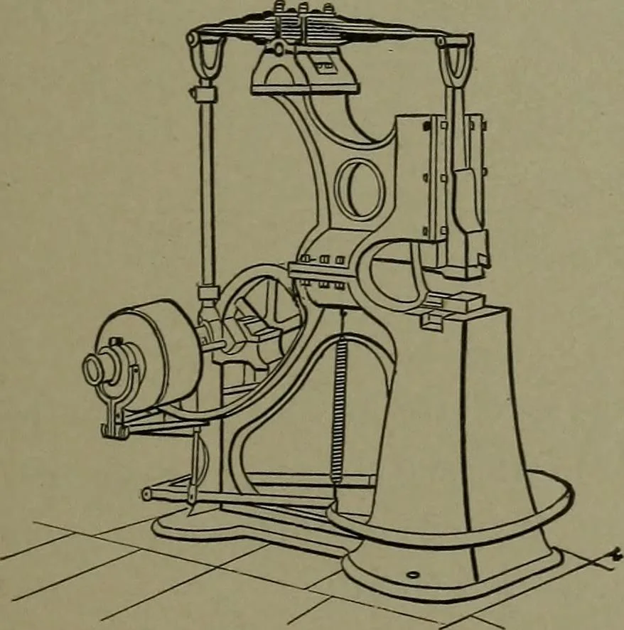 An illustration from Mechanical movements, powers, devices and appliances, 1901, leaf 340